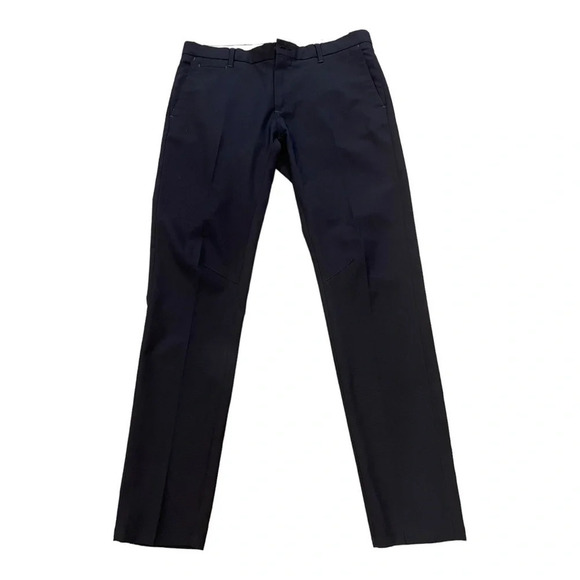 Zara man,Classic navy blue dress pants with a tapered fit. size 31, - Picture 2 of 6